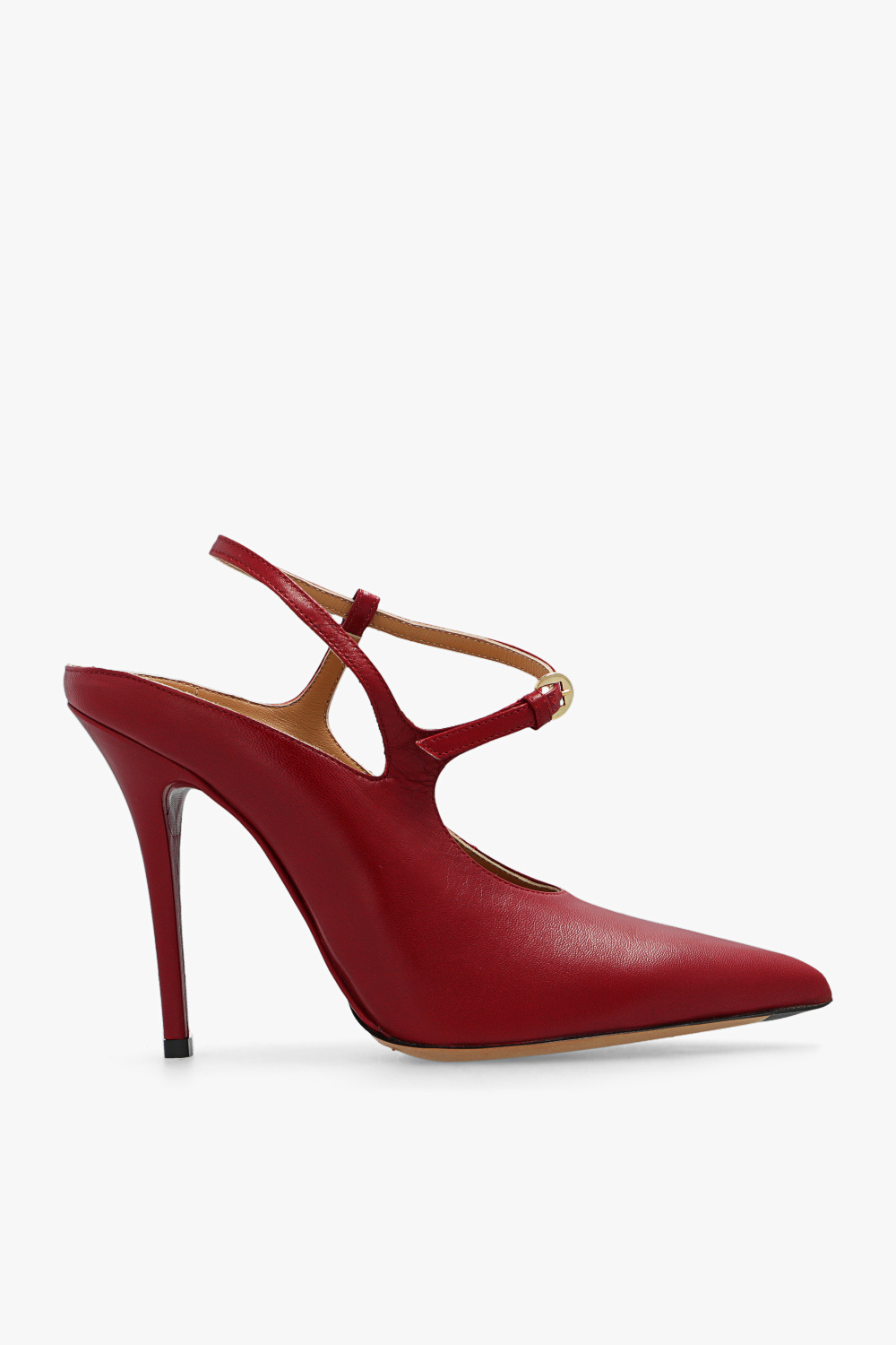 Red Leather pumps Dries Van Noten - nike air max penny men
